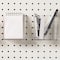 Small Clear Pegboard Storage Bin by Simply Tidy&#x2122;